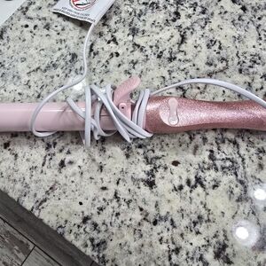 The Beachwaver Co. Pink Glitter Hair Curler
